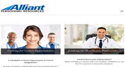Desktop Screenshot of alliantpr.com